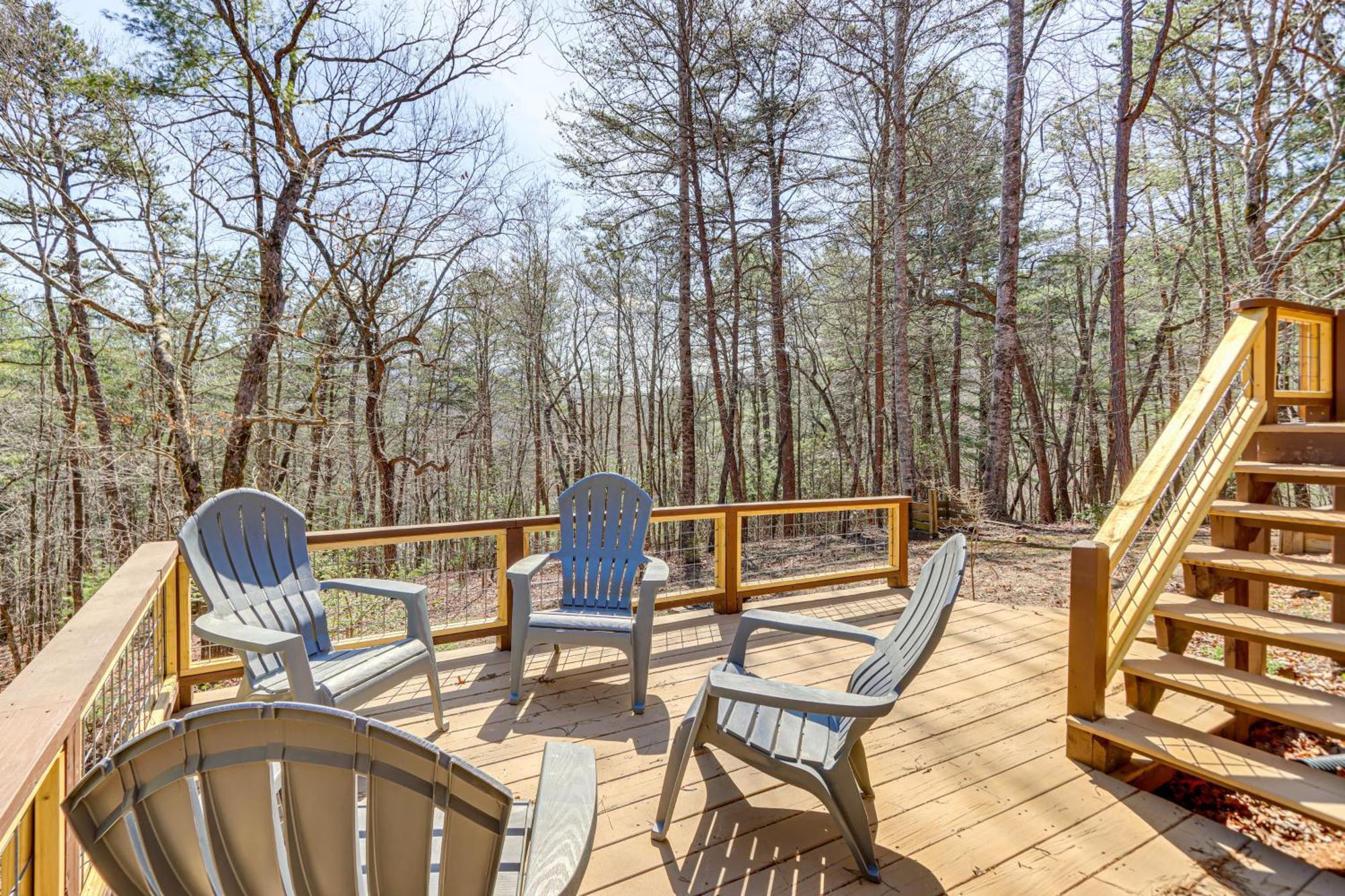 Dog-Friendly Hiawassee Cabin With Decks And Fire Pit! Exterior foto